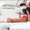 Shauna Sand avec ses filles et son nouveau boyfriend à Miami