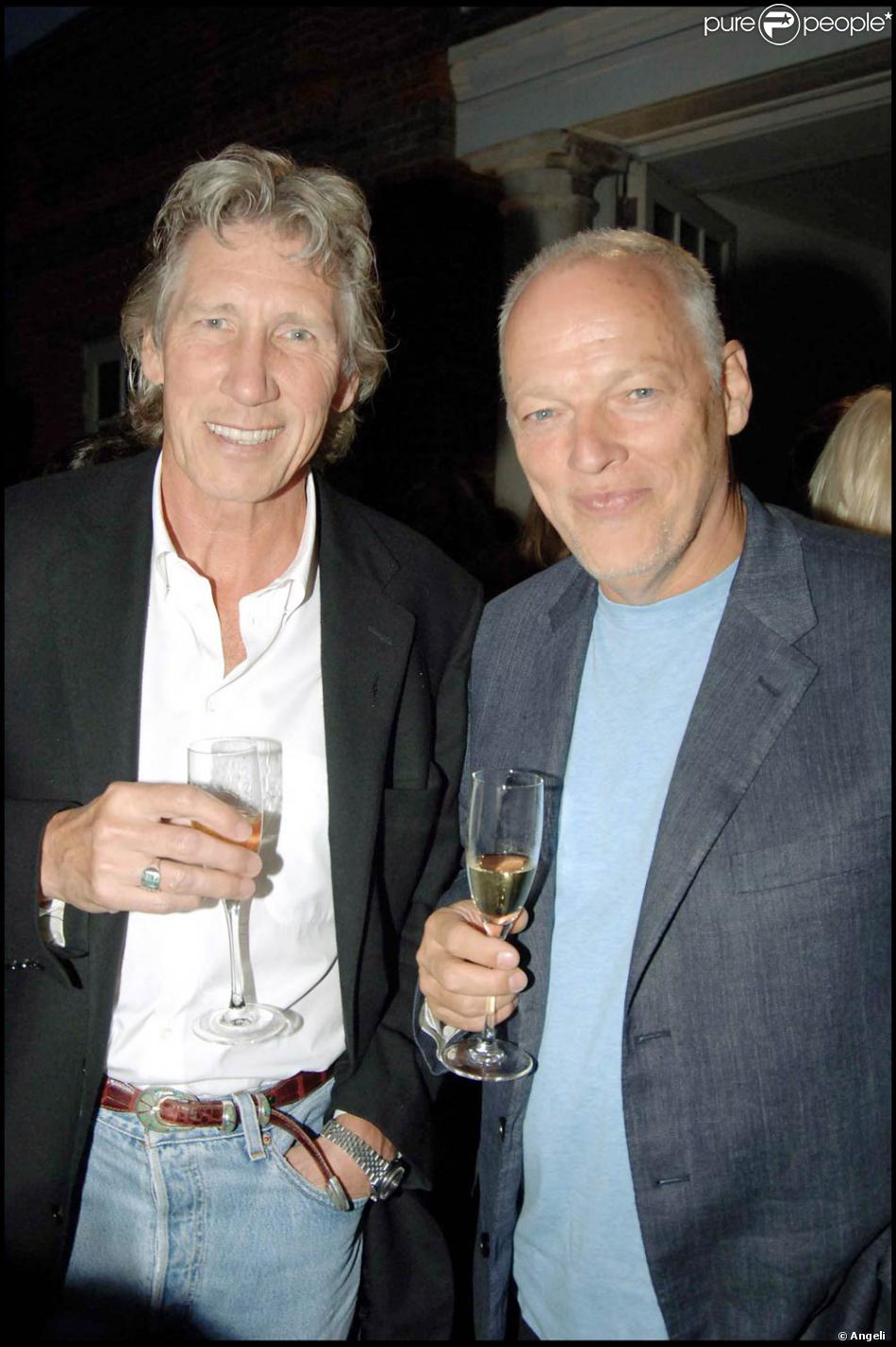 Roger Waters et David Gilmour (photo à Londre en 2005), les frères ennemis de Pink Floyd, se