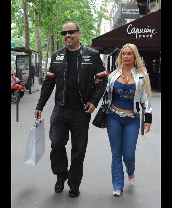Ice-T et sa femme Coco à Paris en juin 2010