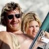 Michaël Youn et sa ravissante Isabelle se détendent sur un yacht à Saint-Tropez le 26 juillet 2010