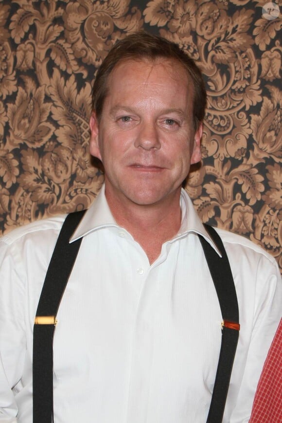 Kiefer Sutherland à l'occasion de la conférence de presse de pré-tournage de Melancholia, au Trollhattan de Stockholm, en Suède, le 26 juillet 2010.