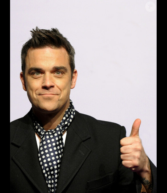 Robbie Williams à Berlin en mars 2010