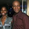 Harry Roselmack et sa femme Chrislaine