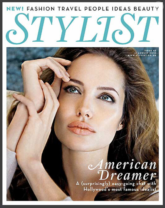 Angelina Jolie en couverture de Stylist