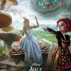 L'affiche d'Alice au pays des merveilles de Tim Burton