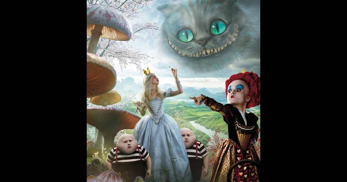 Regarder Alice Au Pays Des Merveilles L'affiche d'Alice au pays des merveilles de Tim Burton - Purepeople