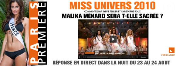 Malika Ménard pour Miss Univers