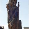 La statue de Johnny Hallyday à Verneuil sur Avre, et son créateur