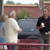 Barack Obama, sa femme Michelle et sa fille Sasha mangent des glaces au bord de la plage de Panama City le 15 août 2010