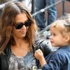 Jessica Alba et Honor le 28 août 2010