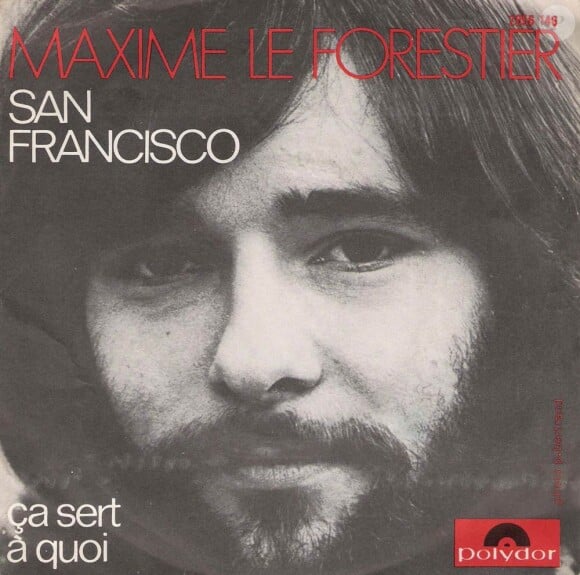Maxime Le Forestier a donné à la maison bleue du quartier Castro ses galons d'éternité dans San Francisco, mais ne peut rien pour la préservation de... sa peinture !