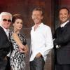 Alexandre Devoise et le jury d'X Factor lancé en 2009 sur W9 : Marc Cerrone, Julie Zenatti, Alain Lanty