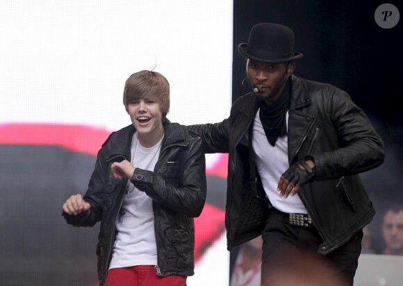 Justin Bieber et Usher