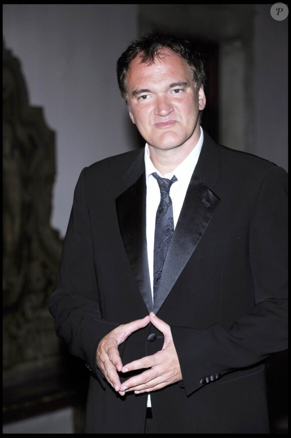 Quentin Tarantino, à l'occasion de la soirée l'Uomo Vogue, dans le cadre de la 67e Mostra de Venise, le 31 août 2010.