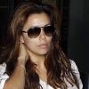 Eva Longoria Parker arrive à l'aéroport de LAX à Los Angeles pour se rendre à Londres le 3 septembre 2010
