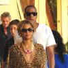 Beyoncé Knowles s'offre quelques jours de vacances à Portoferraio en Toscane, dans le centre de l'Italie, en compagnie de son mari Jay-Z, le 20 août.
