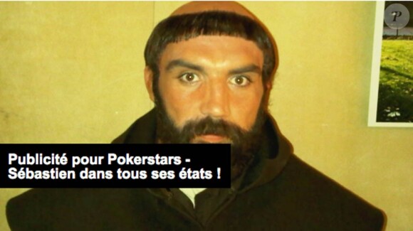 Pour la nouvelle campagne publicitaire Pokerstars, Sébastien Chabal est prêt à n'importe quel bluff...