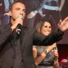 Rentrée du groupe NRJ au VIP Room Paris, le 6 septembre 2010 : Nikos Aliagas et Karine Ferri