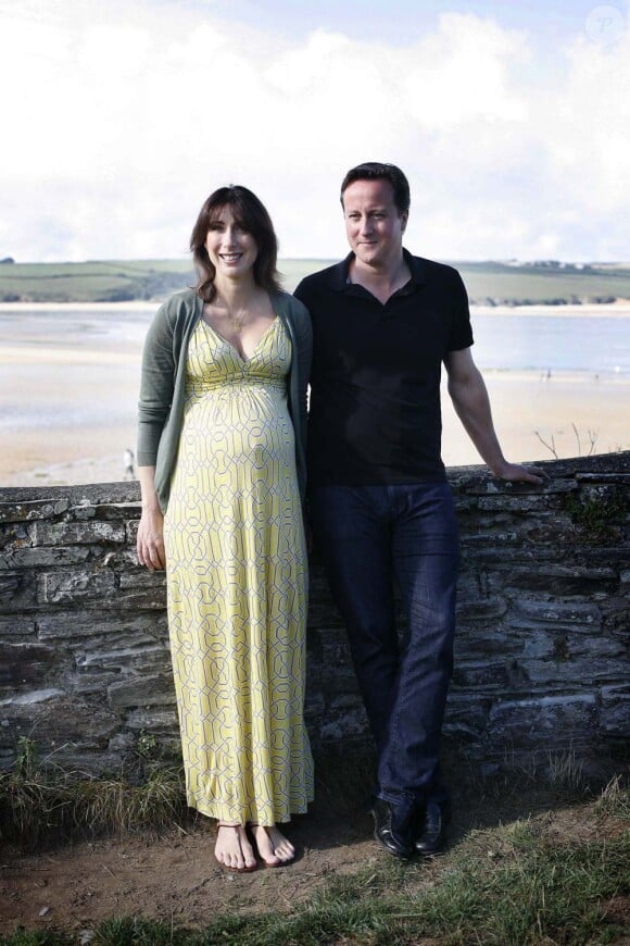 David Cameron et son épouse Samantha