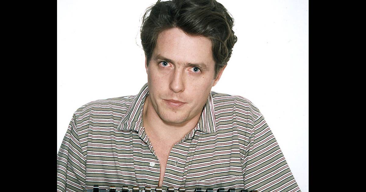 Le fameux mugshot de Hugh Grant, après avoir été arrêté avec une