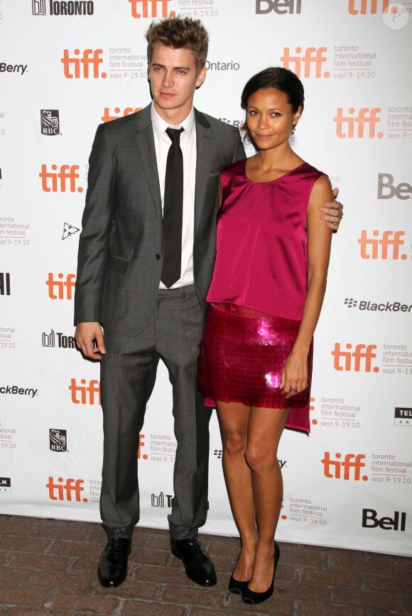 Hayden Christensen et Thandie Newton à l'occasion de l'avant-première de Vanishing on 7th Street, dans le cadre du 35e Festival du Film de Toronto, le 13 septembre 2010.