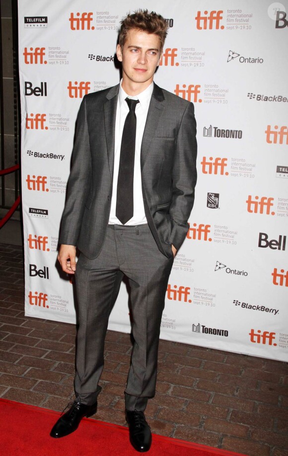 Hayden Christensen à l'occasion de l'avant-première de Vanishing on 7th Street, dans le cadre du 35e Festival du Film de Toronto, le 13 septembre 2010.