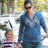 Jennifer Garner et sa fille Violet (10 septembre 2010 à Los Angeles)