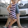 Jennifer Garner et sa fille Violet à Pacific Palisades (10 septembre 2010)