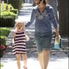 Jennifer Garner et sa fille Violet à Pacific Palisades (10 septembre 2010)