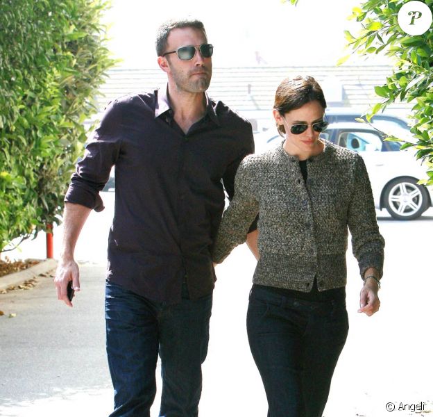Jennifer Garner et Ben Affleck sont aller boire un café en amoureux dans le quartier de Brentwood, à Los Angeles, le 17 septembre 2010.