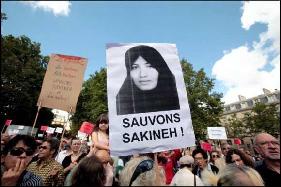 La manifestation du 12 septembre 2010 en soutien à Sakineh Mohammadi Ashtiani
