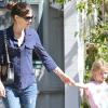 Jennifer Garner et sa petite Violet à Los Angeles le 24 septembre 2010