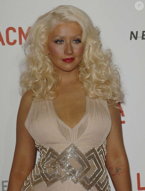 Soirée LACMA à Los Angeles, le 25 septembre 2010 : Christina Aguilera