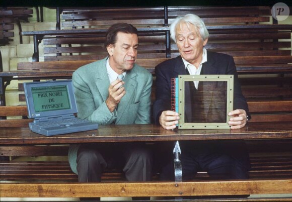 Les prix Nobel français de physique Georges Charpak et Pierre Gilles de Gennes - Octobre 1992
 