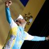 Alberto Contador, triple vainqueur du Tour de France, suspendu provisoirement après des soupçons de dopage, le 30 septembre 2010.