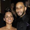 Alicia Keys et son mari Swizz Beatz lors du Black Ball NY 2010, le 30 septembre 2010 à New York