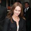 Vanessa Paradis se rendant au défilé Chanel