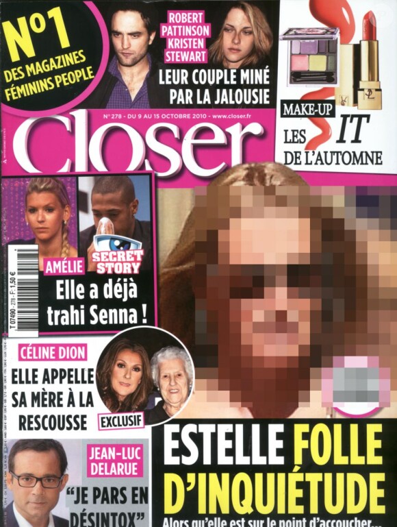 Le magazine Closer du samedi 9 octobre.