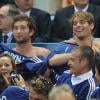 Samedi 8 octobre 2010, les nageurs Camille Lacourt et William Meynard, parmi d'autres people, étaient au Stade de France pour voir la victoire des Bleus contre la Roumanie, et ont proposé au public un petit strip-tease...