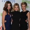 Rachel, AnnaLynne, et Angel McCord lors d'une soirée organisée au profit de la Nouvelle-Orléans à Los Angeles, le 9 octobre 2010