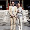 A l'occasion de leur visite officielle en Chine, mi-octobre 2010, Victoria et Daniel de Suède, chargés de promouvoir les productions de leur pays, ont épaté leur public par leur relation tendre et complice !