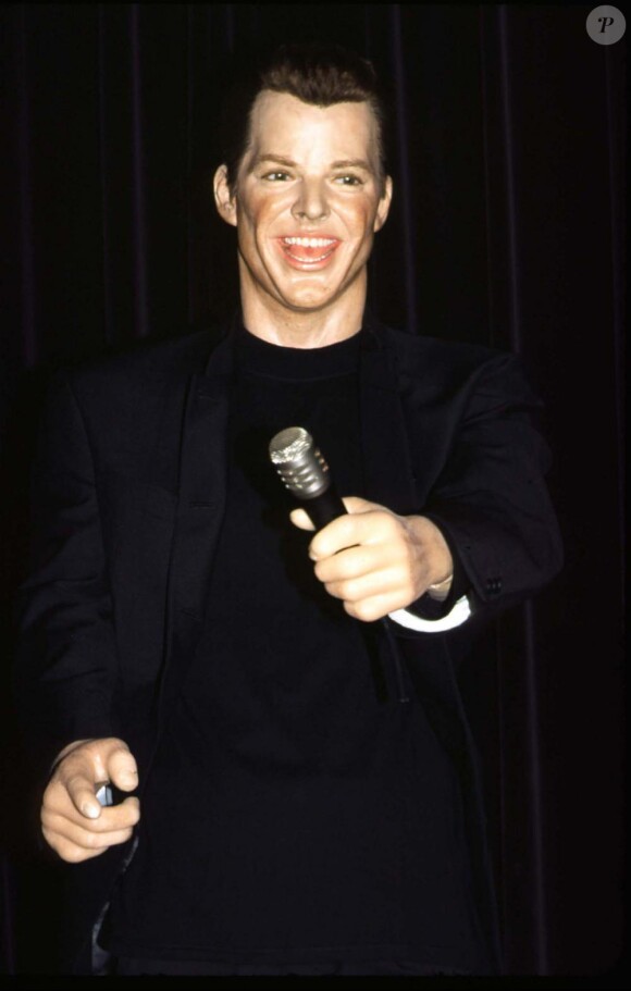 Mais qui est ce charmant crooner ? Matt Damon ? Michael Keaton ? Eh non, c'est le beau Ricky Martin qui a été à son tour défiguré par des sculpetrus, visiblement peu attentifs aux détails !