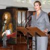 Maxima des Pays-Bas prenait part, le 14 octobre 2010 à Voorburg, à la cérémonie de remise du prix scientifique Christiaan Huygens.