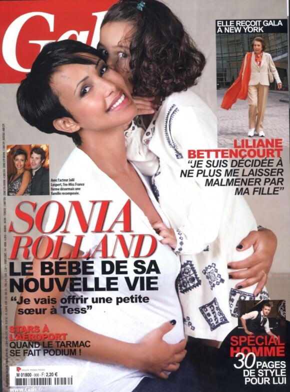 Sonia Rolland en couverture de GALA