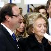 François Hollande, Bernadette et Jacques Chirac, foire du livre de Brive-la-Gaillarde, 7 novembre 2009