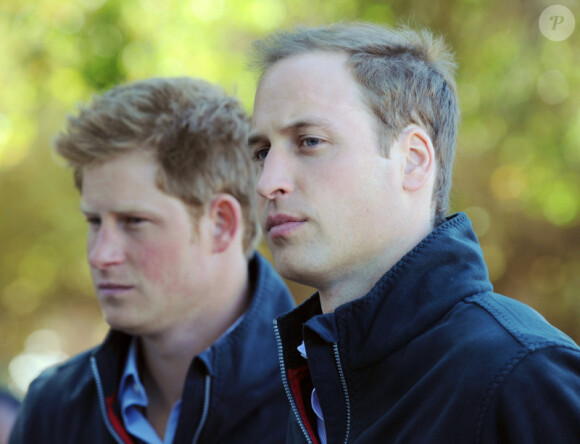 Les fils du prince Charles, Harry et William