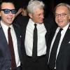 Emanuele Della Valle, Richard Gere et Diego Della Valle lors de sa distinction à New York le 28/10/10