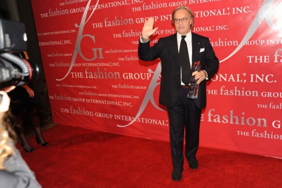 Diego Della Valle lors de sa distinction à New York lors des Night of Stars awards. Le 28/10/10