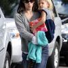 Jennifer Garner emmène sa fille Violet (Californie, 30 octobre 2010)