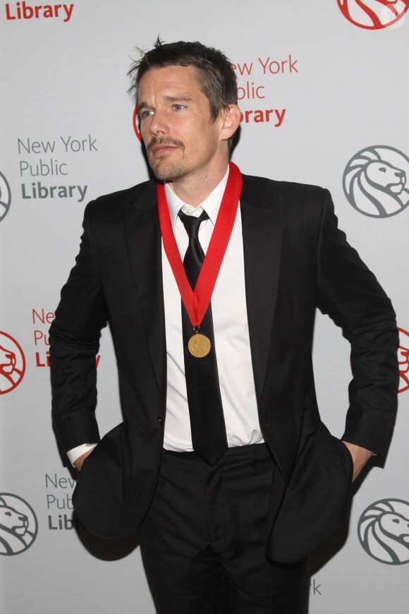 Gala des Library Lions à New York, le 1 novembre 2010 : Ethan Hawke